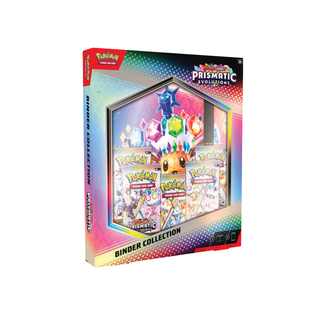 Pokémon Prismatic Evolutions Binder Collection