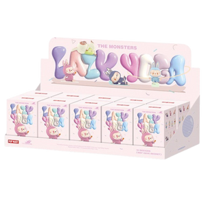 Pop Mart Labubu The Monsters Lazy Yoga Series Figures Sealed Case
