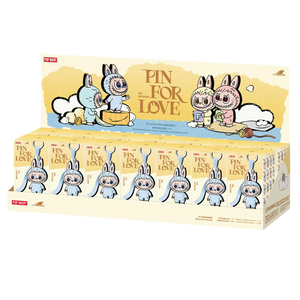 Pop Mart Labubu The Monsters Pin for Love Series Vinyl Plush Pendant (A-M) Sealed Case
