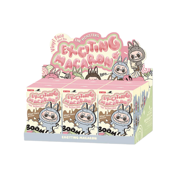 Pop Mart Labubu The Monsters Tasty Macarons Vinyl Face Blind Box
