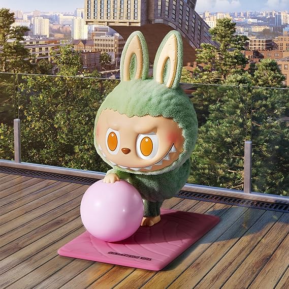 Pop Mart Labubu The Monsters Lazy Yoga Series Figures Sealed Case