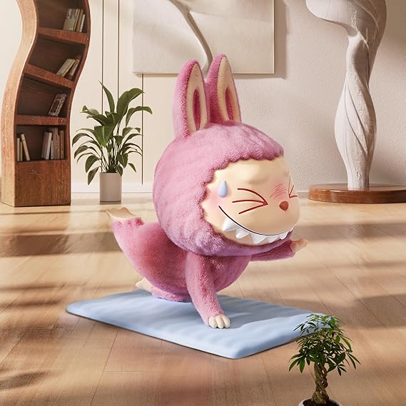 Pop Mart Labubu The Monsters Lazy Yoga Series Figures Sealed Case