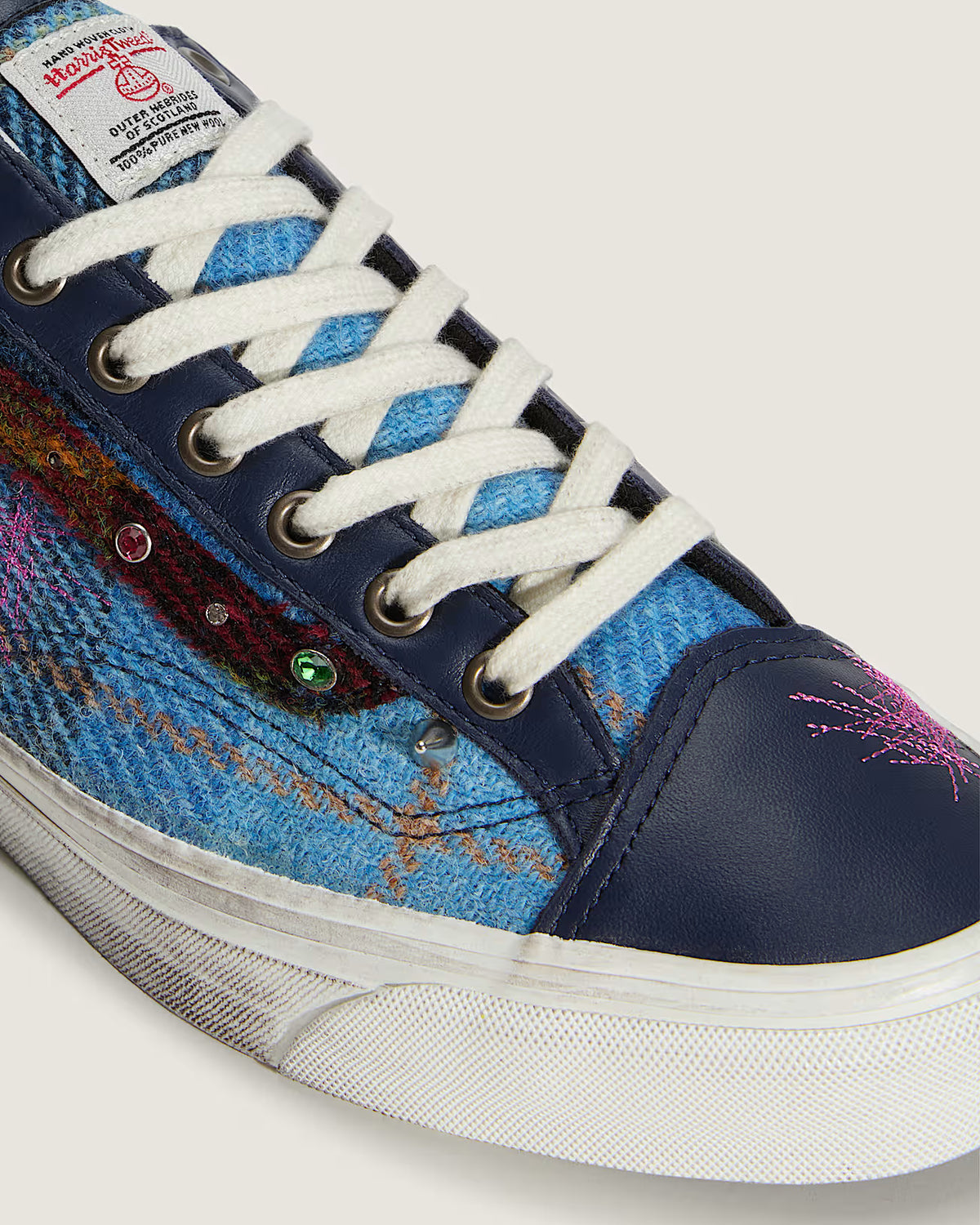 Vans Old Skool 36 Harris Tweed Blue Multi