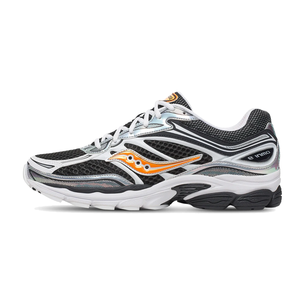 Saucony ProGrid Omni 9 Speed Shades White Black Orange