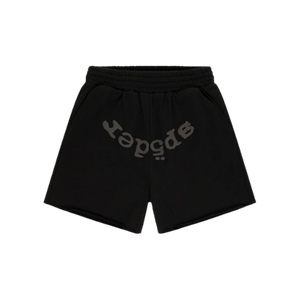 Sp5der OG Web V2 Phantom Sweatshort Black