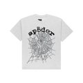 Sp5der OG Web V2 Tee Heather Grey