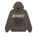Sp5der Punk V2 Hoodie Slate Grey
