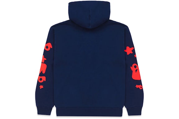 Sp5der Beluga Hoodie Navy