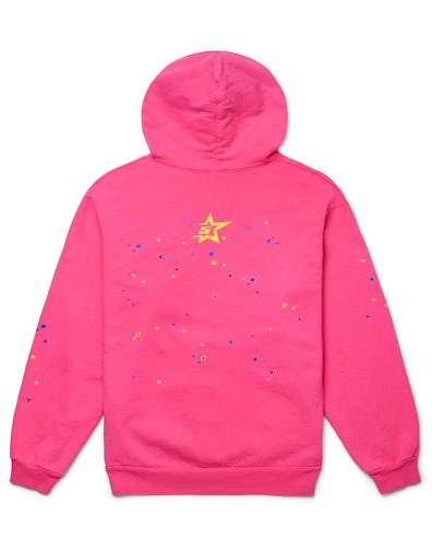 Sp5der P*nk  V2 Hoodie Pink