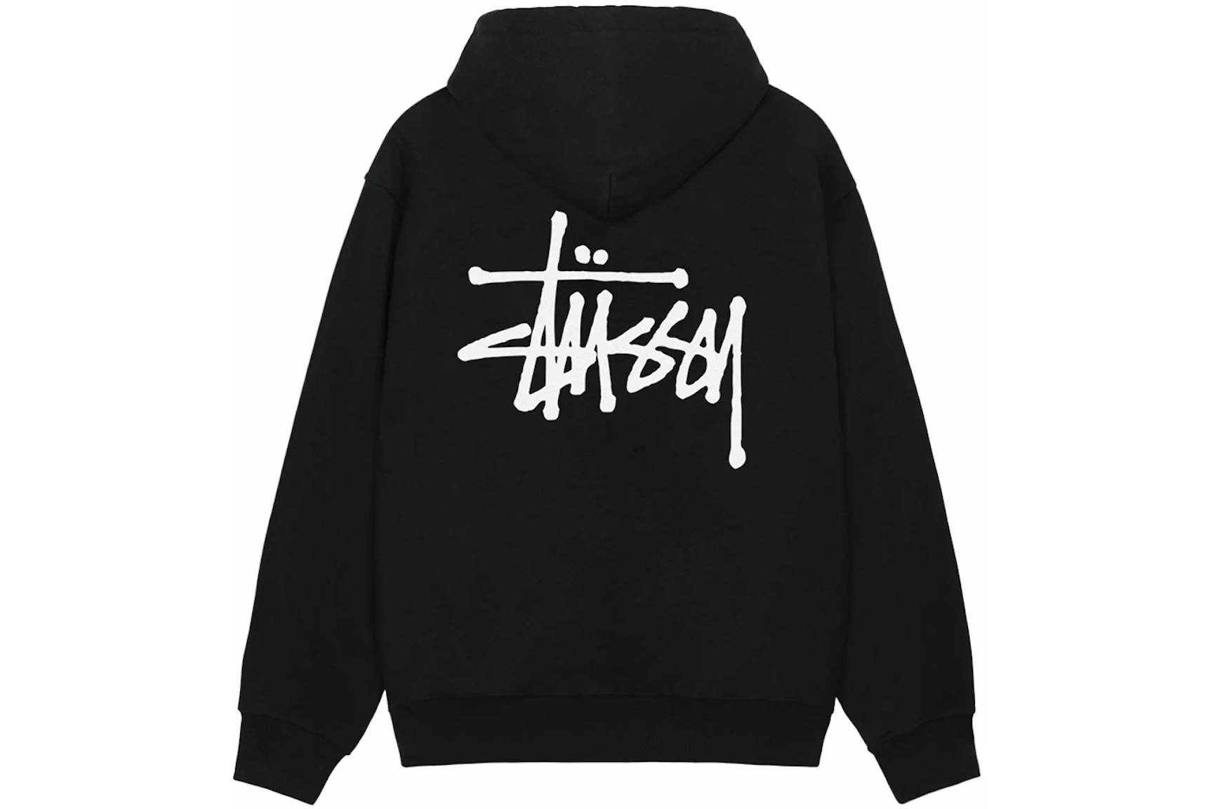 Stussy Basic Stussy Zip Hoodie Black