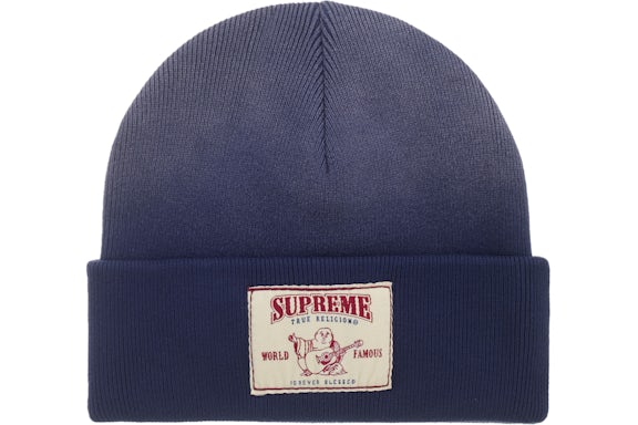 Supreme True Religion Beanie (FW25) Navy