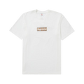 Supreme Burberry Box Logo Tee White
