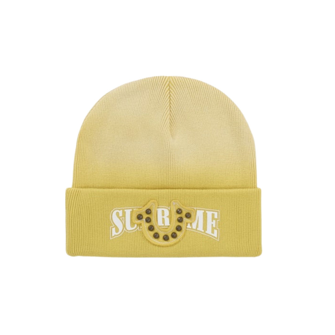 Supreme True Religion Beanie (FW25) Yellow