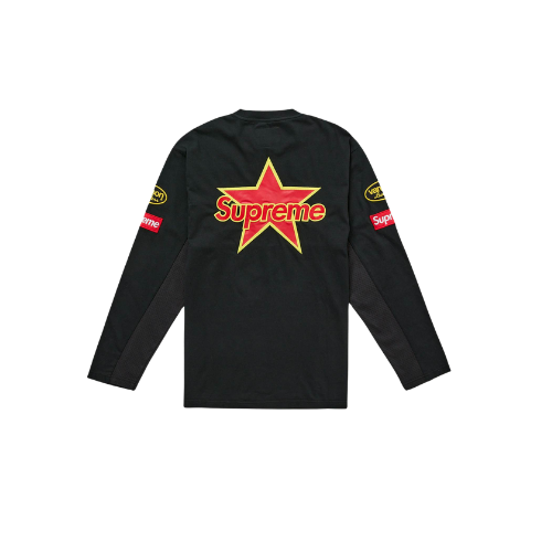 Supreme Vanson Leathers L/S Top Black