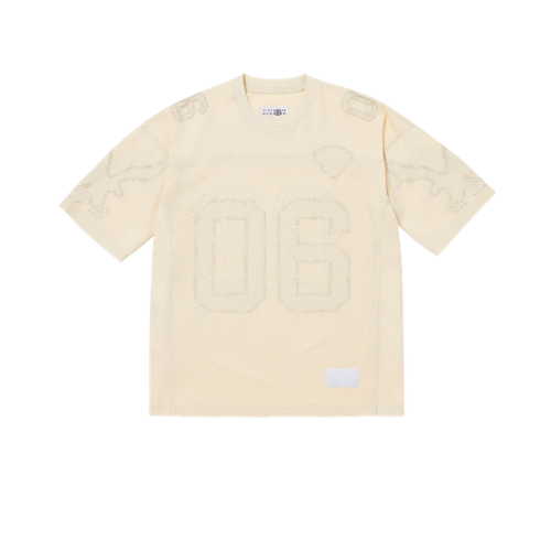 Supreme MM6 Maison Margiela Cotton Football Jersey
White