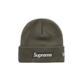 Supreme New Era Box Logo Beanie (FW25) Light Olive