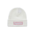 Supreme New Era Box Logo Beanie (FW25) White