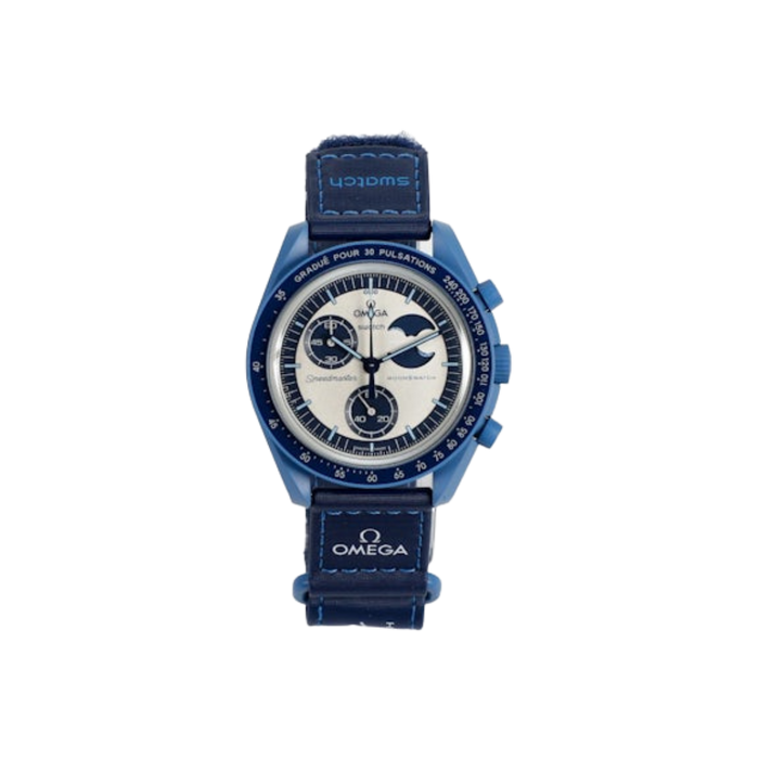 Swatch x Omega Bioceramic Moonswatch Mission to the Super Blue Moonphase
