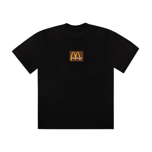 Travis Scott x McDonald's Sesame Inv T-shirt Black