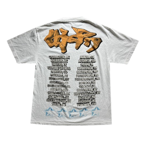 Travis Scott Utopia Tour Skitzo Circus Maximus Tee White