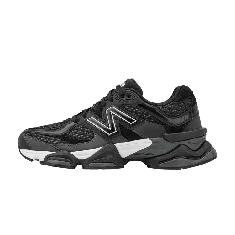 New Balance 9060 Shoe Palace Black Silver