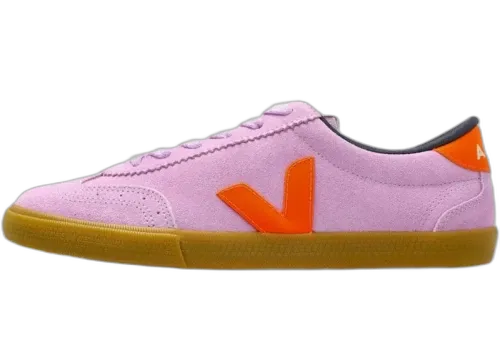 Veja Volley Suede Orchid Fury Natural