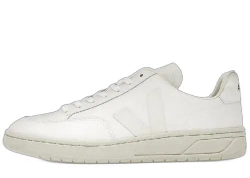 Veja V-12 Leather Full White