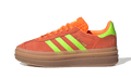 Adidas Gazelle Bold Solar Orange Solar Green