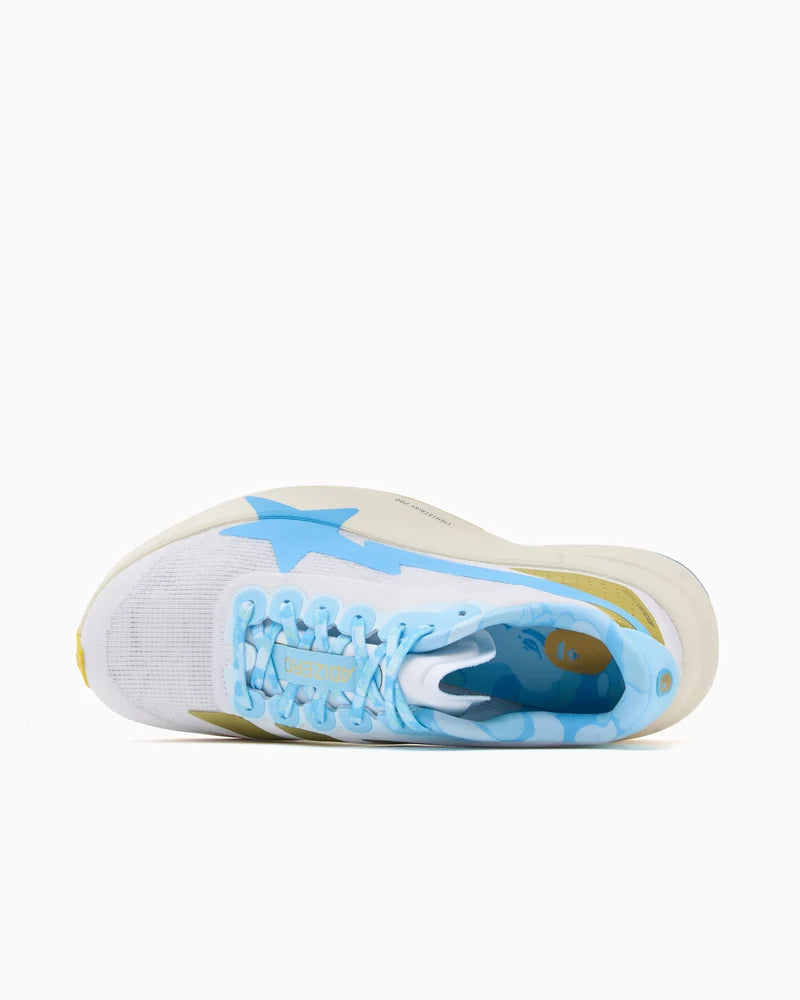 adidas Adizero Evo SL Bape Blue Pink Gold