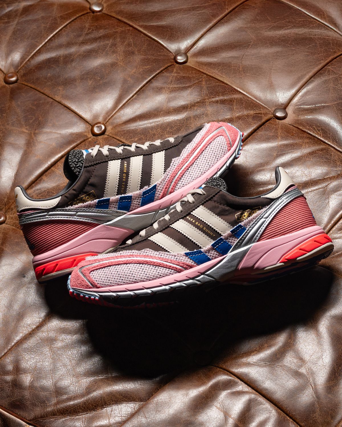 adidas Adizero SL 72 Bad Bunny Brown Clear Pink
