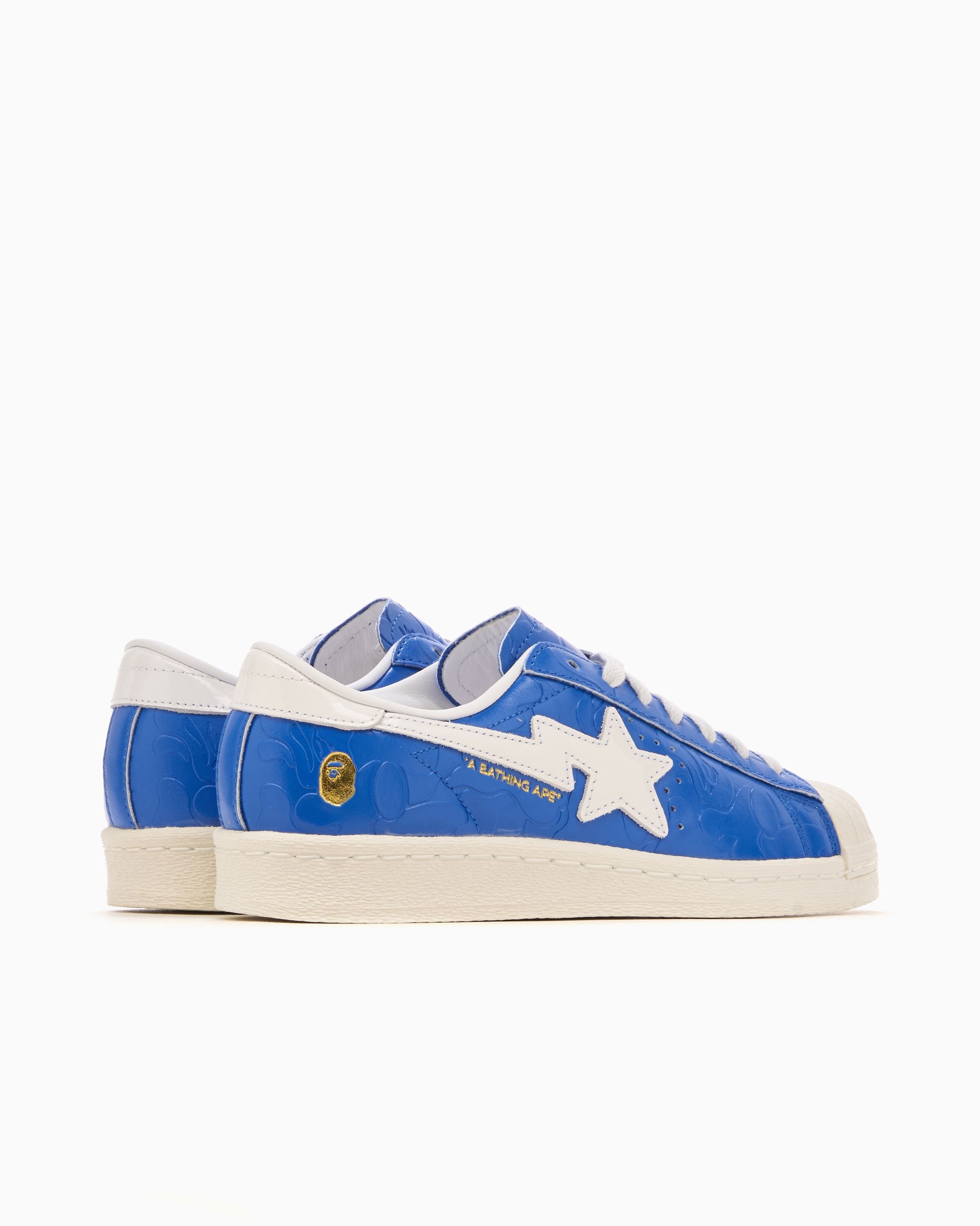 adidas Superstar Vintage Bape Blue White