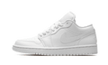 Air Jordan 1 Low Triple White Patent Swoosh (2022)