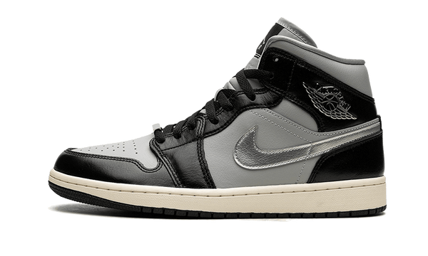 Air Jordan 1 Mid Black Chrome - FB9892-002
