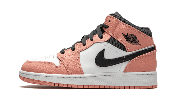 Air Jordan 1 Mid Pink Quartz - 555112-603