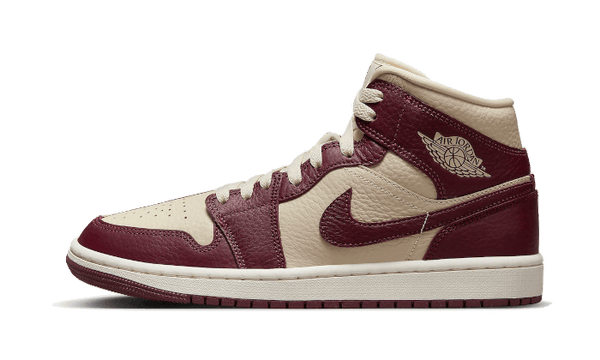 Air Jordan 1 Mid Split Beach Cherrywood Red - DR0501-200