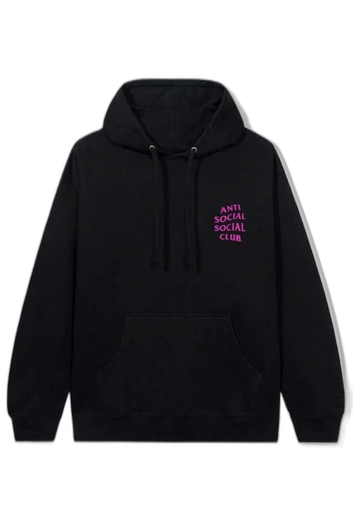Anti Social Social Club Bubblegum Hoodie Black