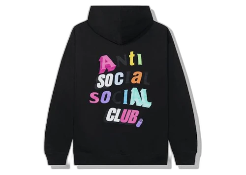 Anti Social Social Club The Real Me Hoodie Black