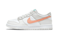 Nike Dunk Low White Bone Peach Aqua