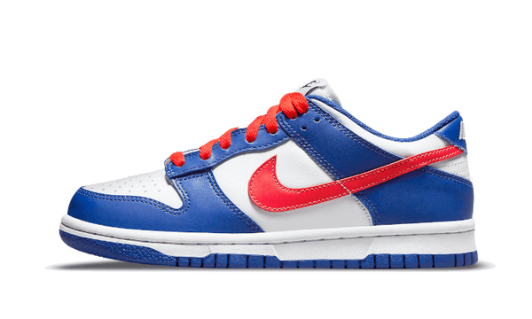 Dunk Low White Royal Red - CW1590-104