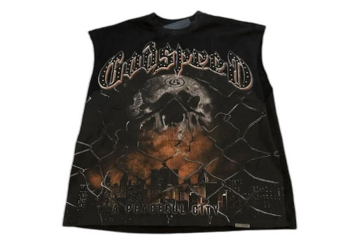 Godspeed Fences Sleeveless T-shirt Black