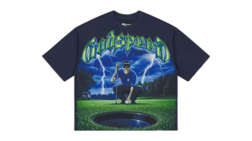 Godspeed No Mulligans T-shirt Navy
