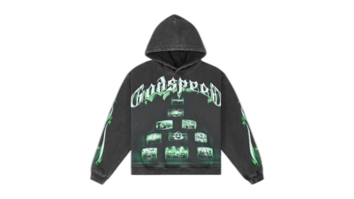 Godspeed Overstimulation 2025 Hoodie Black Wash