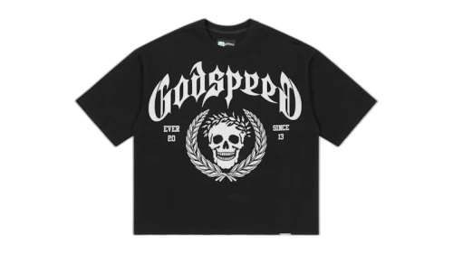 Godspeed Victor Crest T-shirt Black