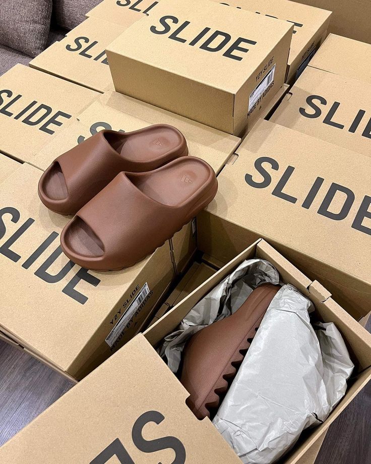 Adidas Yeezy Slide Flax