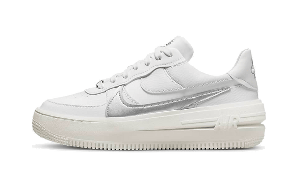 Air Force 1 Low Platform Summit White Metallic Silver - DJ9946-101