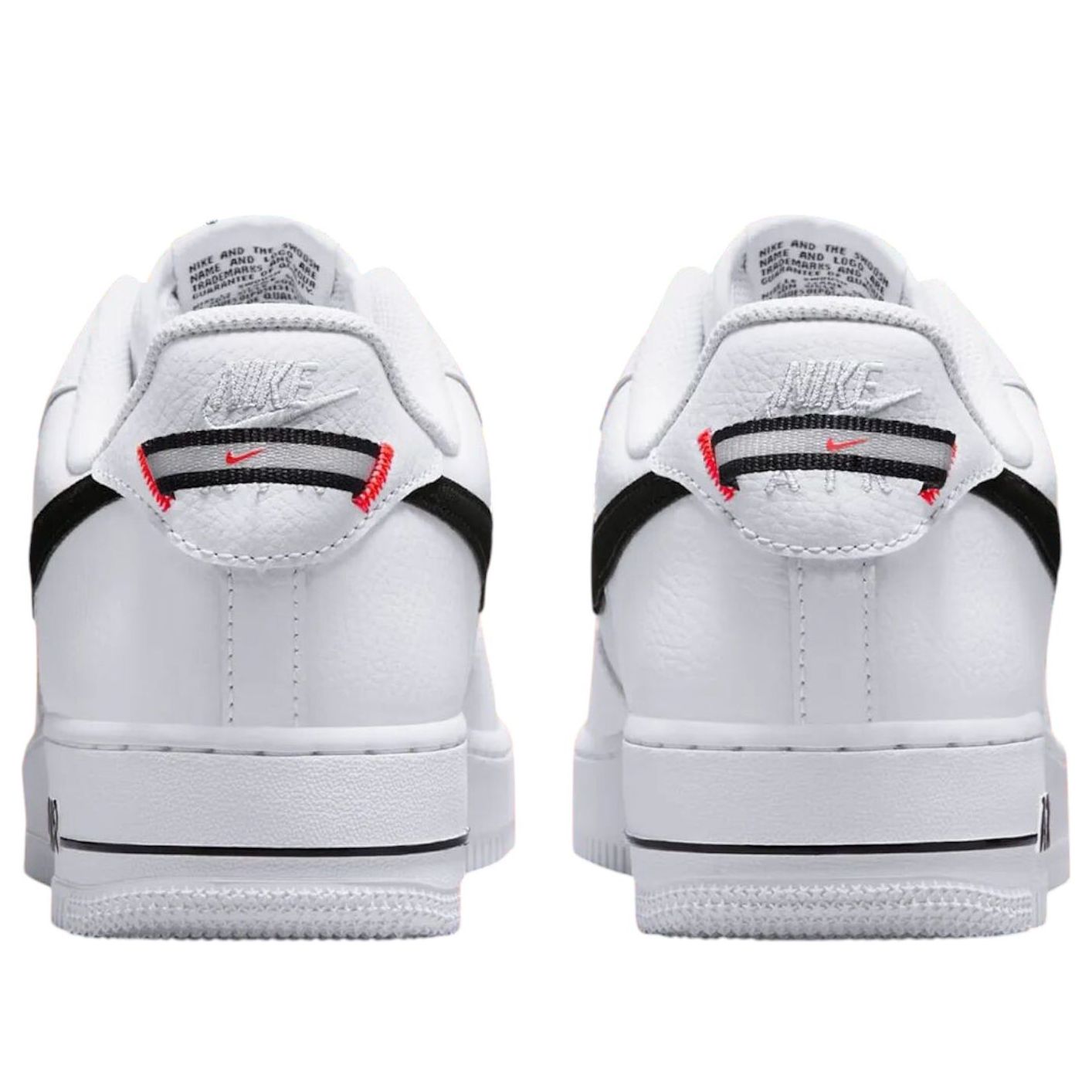 Nike Air Force 1 Low '07 LV8 White Black Bright Crimson