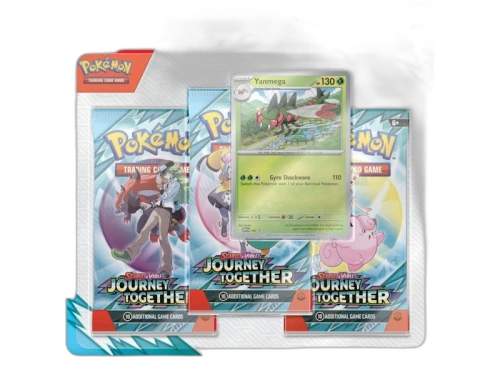 Pokémon Scarlet & Violet Journey Together Yanmega 3 Pack Blister