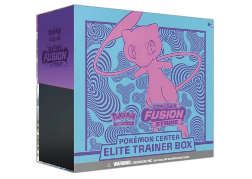 Pokémon TCG Sword & Shield Fusion Strike Pokémon Center Elite Trainer Box