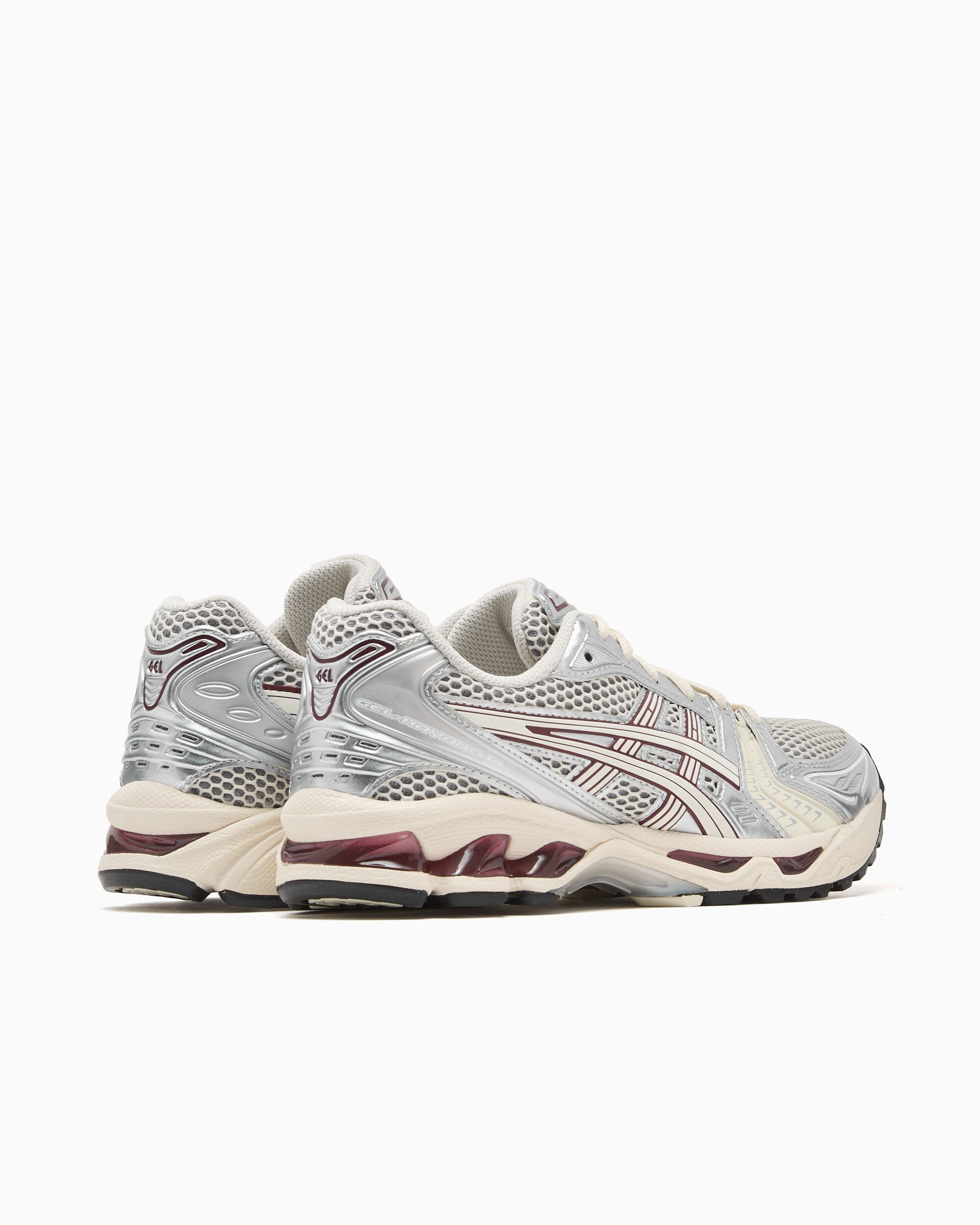 ASICS Gel-Kayano 14 Ivory Cream Burgundy