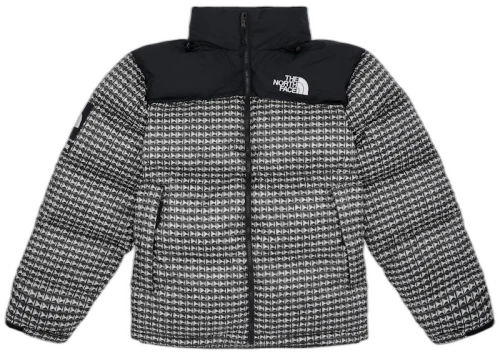 Supreme The North Face Studded Nuptse Jacket Black